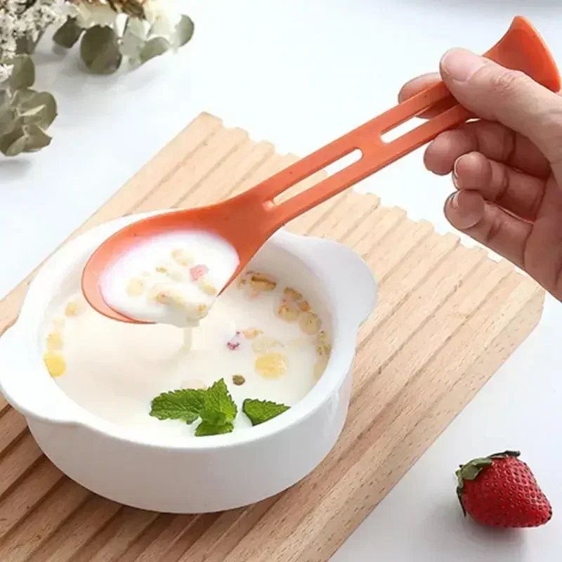 Wheat Straw 3 in1 Portable Cutter Fork and Spoon Family Plastic Spoon and Fork Wheat Western Food Dinnerware Set Kitchen Items