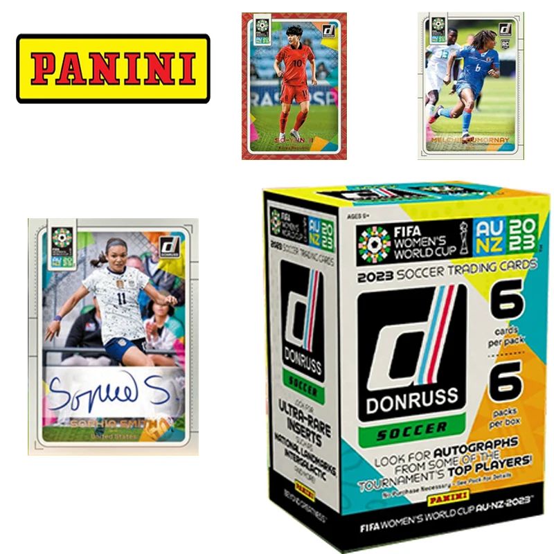 23 Panini Women'S Football Star Card Regalo Di Compleanno Di Natale Rare Limited Edition Game Toys Collection Card Whole Box