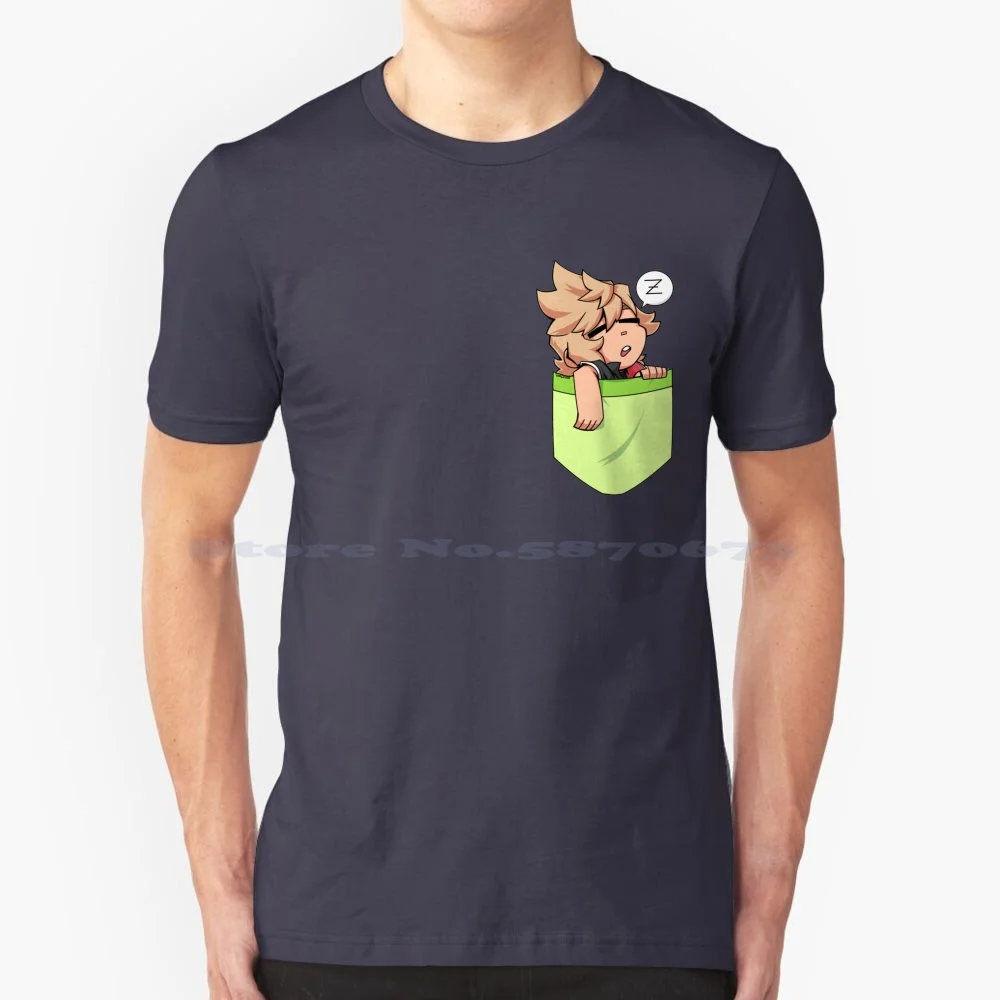 Pocket Ven T Shirt 100% Cotone Tee Ventus Kingdom Hearts Khbs Kh Bbs Birth By Sleep