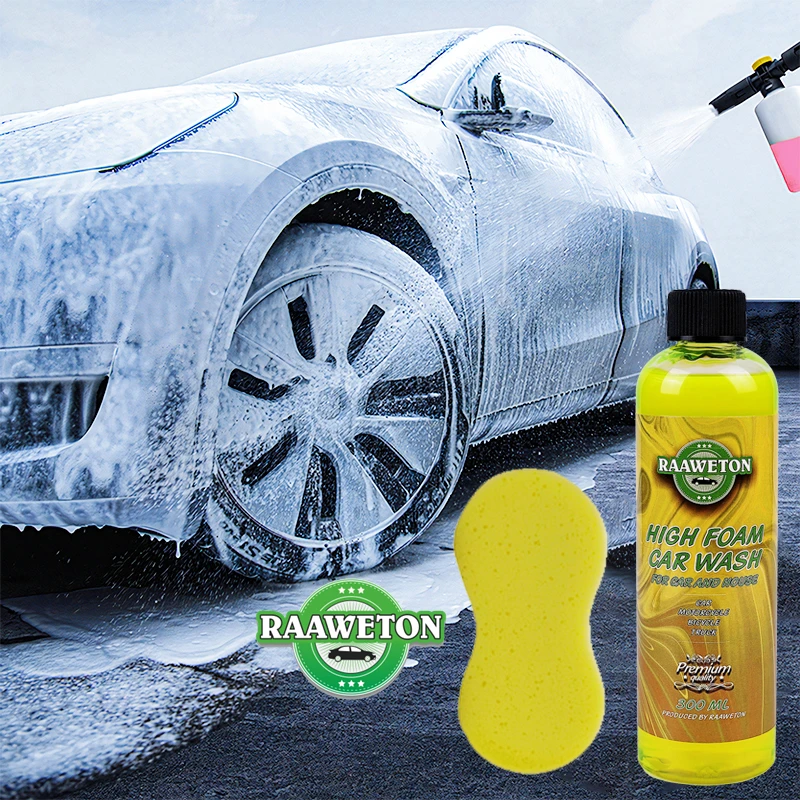 300mlHighFoamingCarWashLiquidDeepCleaningCarConcentratedWithPalmWaxVarnish
