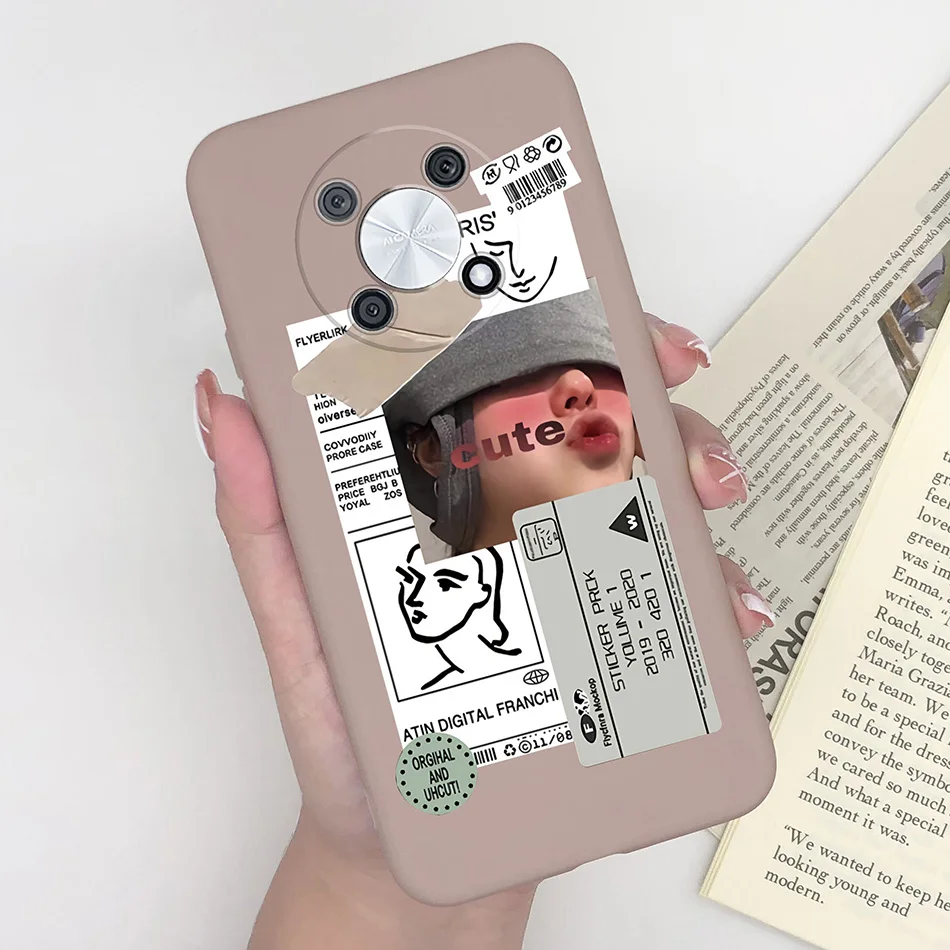 Cute Cartoon Candy Soft Silicone Case for 6.7'' Phones - Protective Bumper Cover