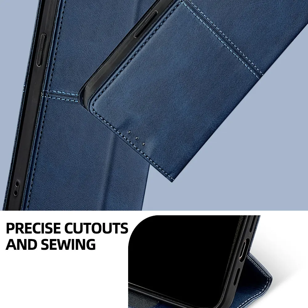 Leather Magnetic Phone Case - Sleek Protective Cover