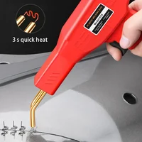 Plastic Welder Toot Set 100W electric iron With 1000Pcs Hot Staple Plastic Welding Gun For Repair Auto Bumper Plastic Crack 2