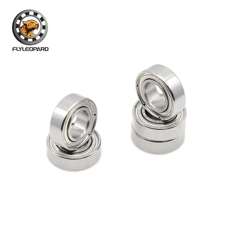 2PCS Non Standard Stainless Steel Ball Bearing 10206 10*20*6 MM S2010ZZ Fishing Reel Bearing Ball Bearing