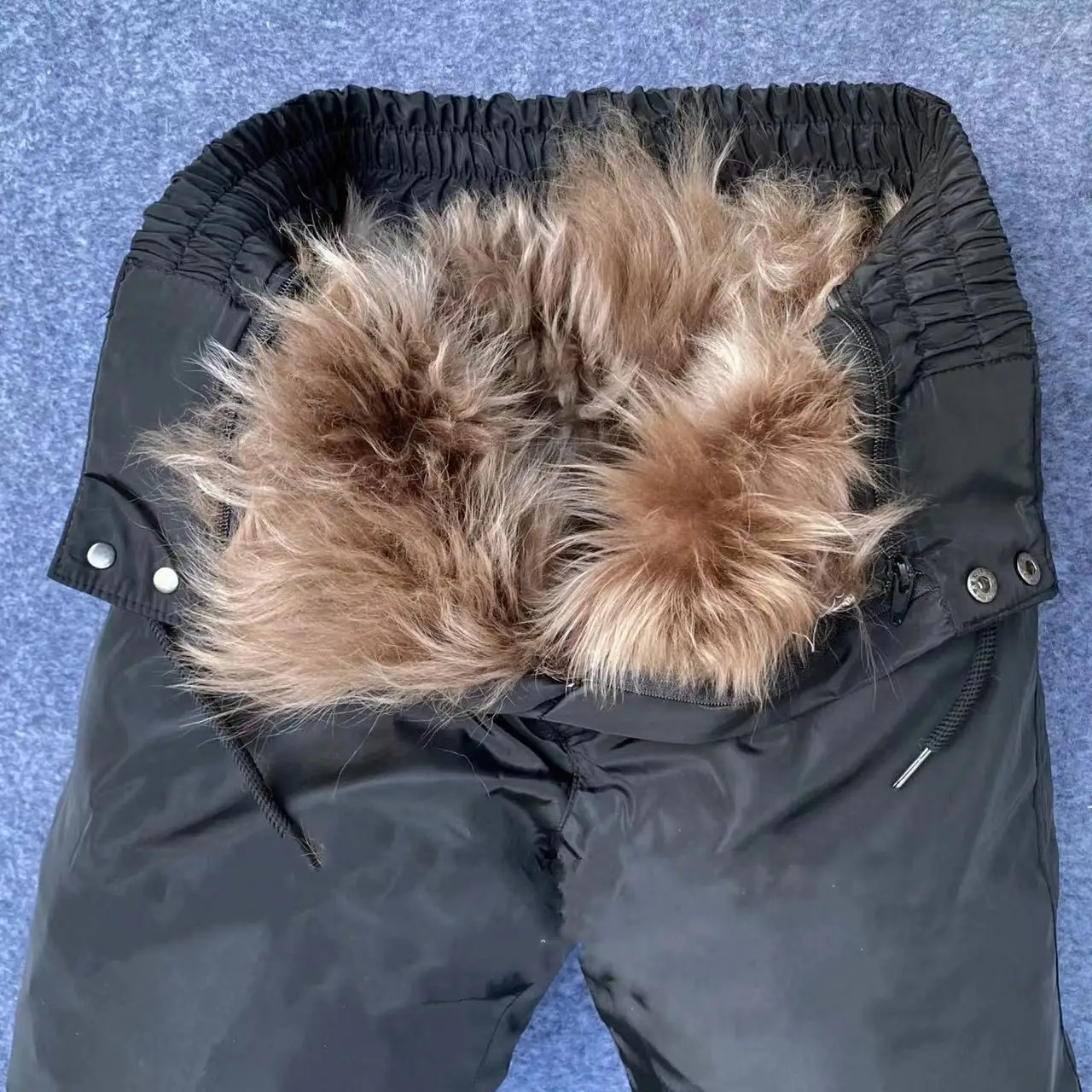 2024 Middle-aged Elderly Wool Pants Winter Spring Anti-cold Warm Pure Sheepskin Pants Fashion Casual Men Long Trousers Dad Gifts 5