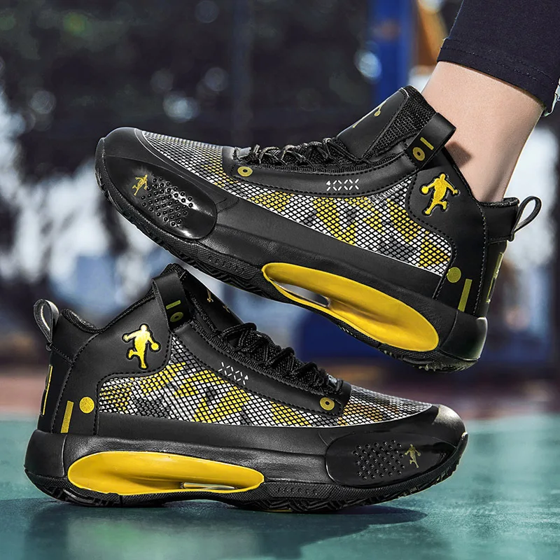 Basketball Shoes Men High Top Support Breathable Jogging Sport Walking Shoes Training Zapatillas Hombre Spring 2022 Sneakers Men