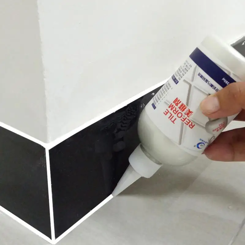 Description Picture 4 of item280ML Tile Gap Refill Agent Grouting Fill Tile Glue Sealer Repair Porcelain Ceramic Glue Floor Gap Fillin Beauty Sewing Agent
