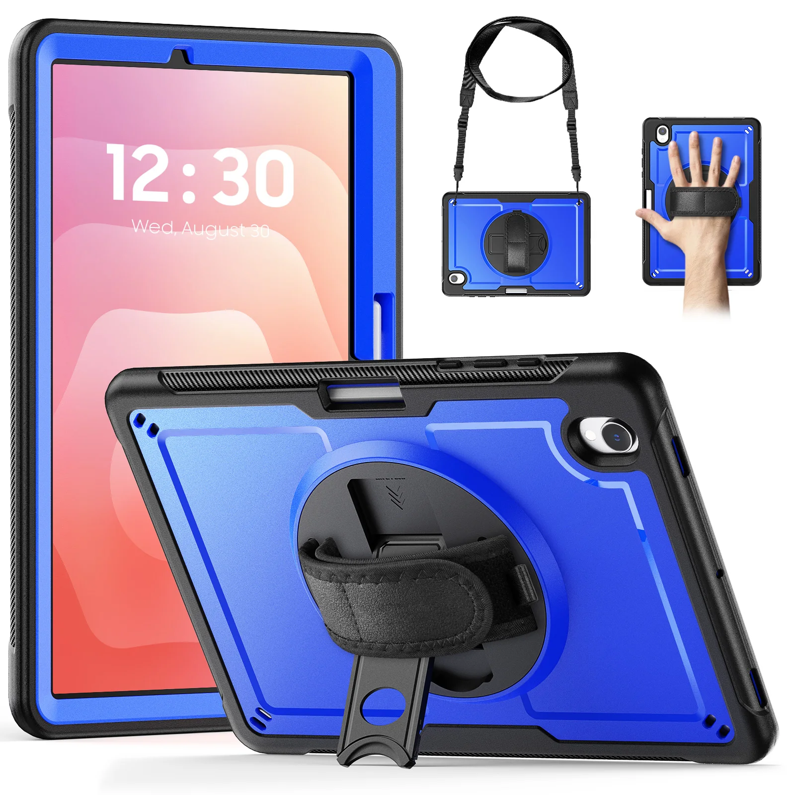 Shockproof Safe Hybrid Stand Tablet Cover
