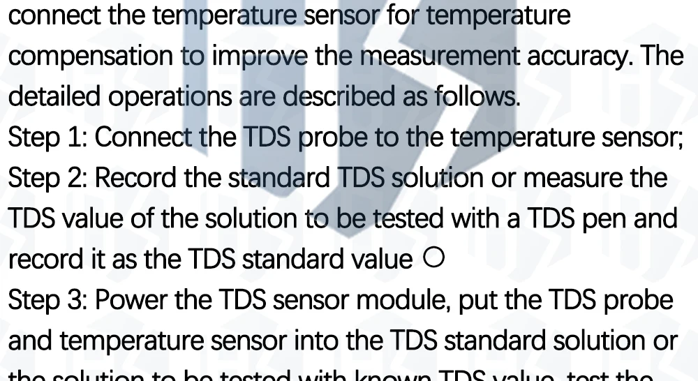 Tds sensor modul gelöste feststoffe analoges signal lösliche festwasser qualitäts erkennung ds18b20 temperatur für arduino 51/stm32 – Detail 18