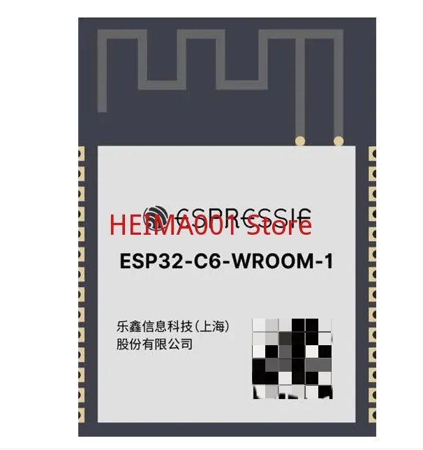 

ESP32-C6-WROOM-1-N8 ESP32-C6 Module, Wi-Fi 6 in 2.4 GHz Band