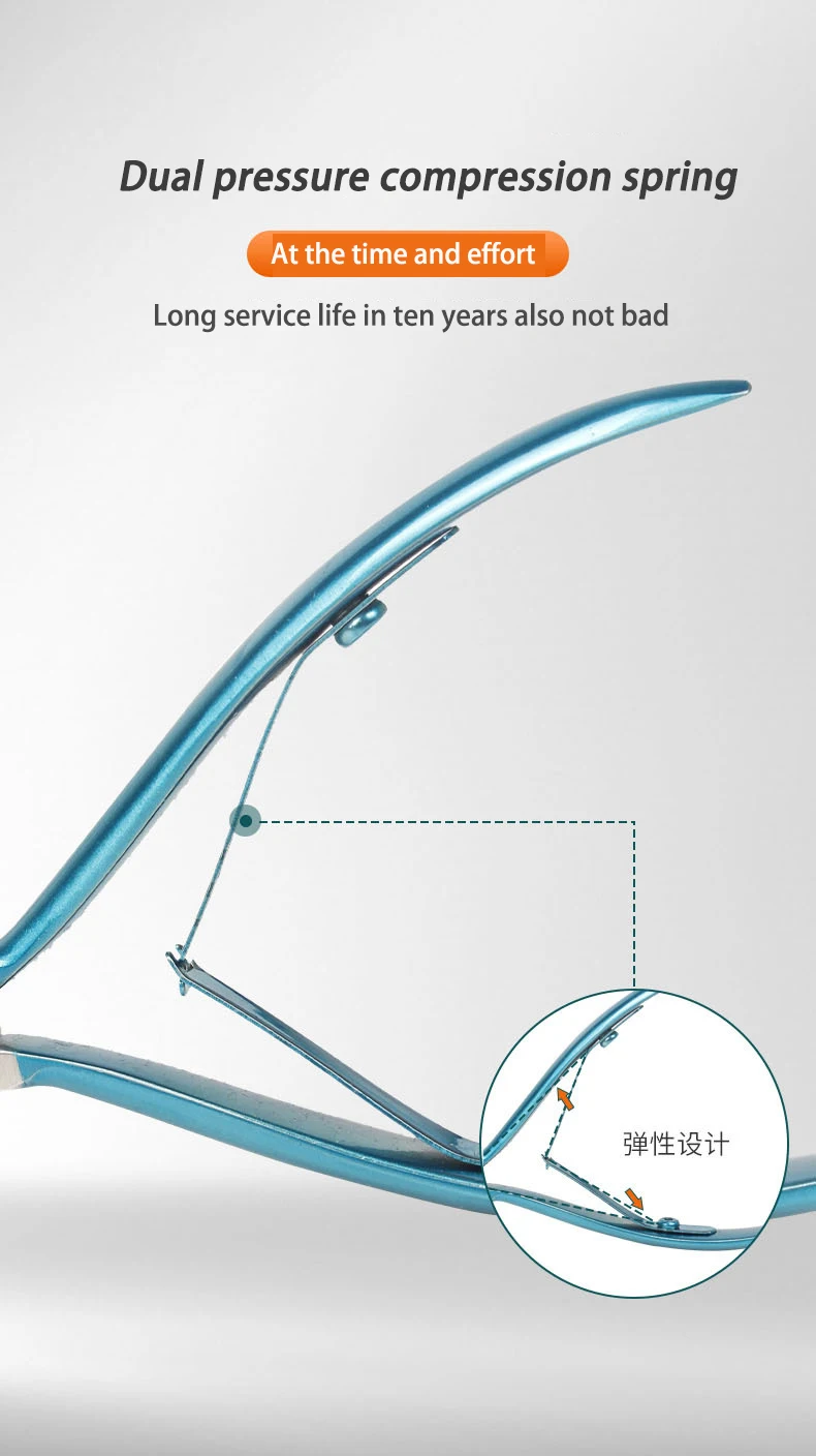 Description Picture 5 of item1Pcs Professional Toenail Clippers For Thick Ingrown Nails Wide Opening Non-Slip Long Handle Toenail Cutter Trimmers