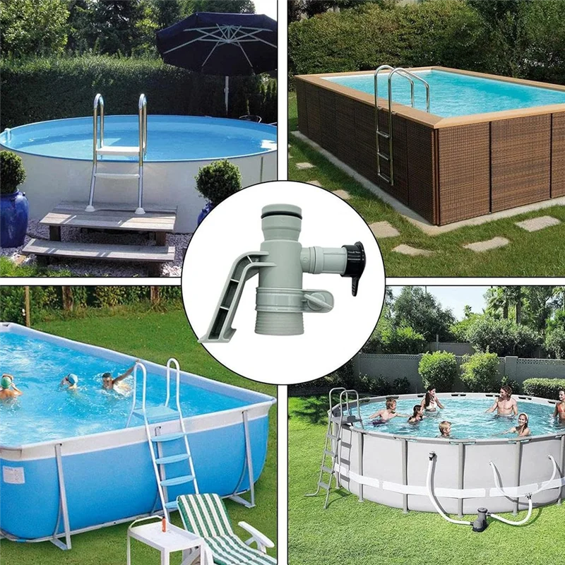 YWDZ-637R 12363 풀 호스 어댑터 조절식 플런저 밸브 풀 액세서리 플런저..