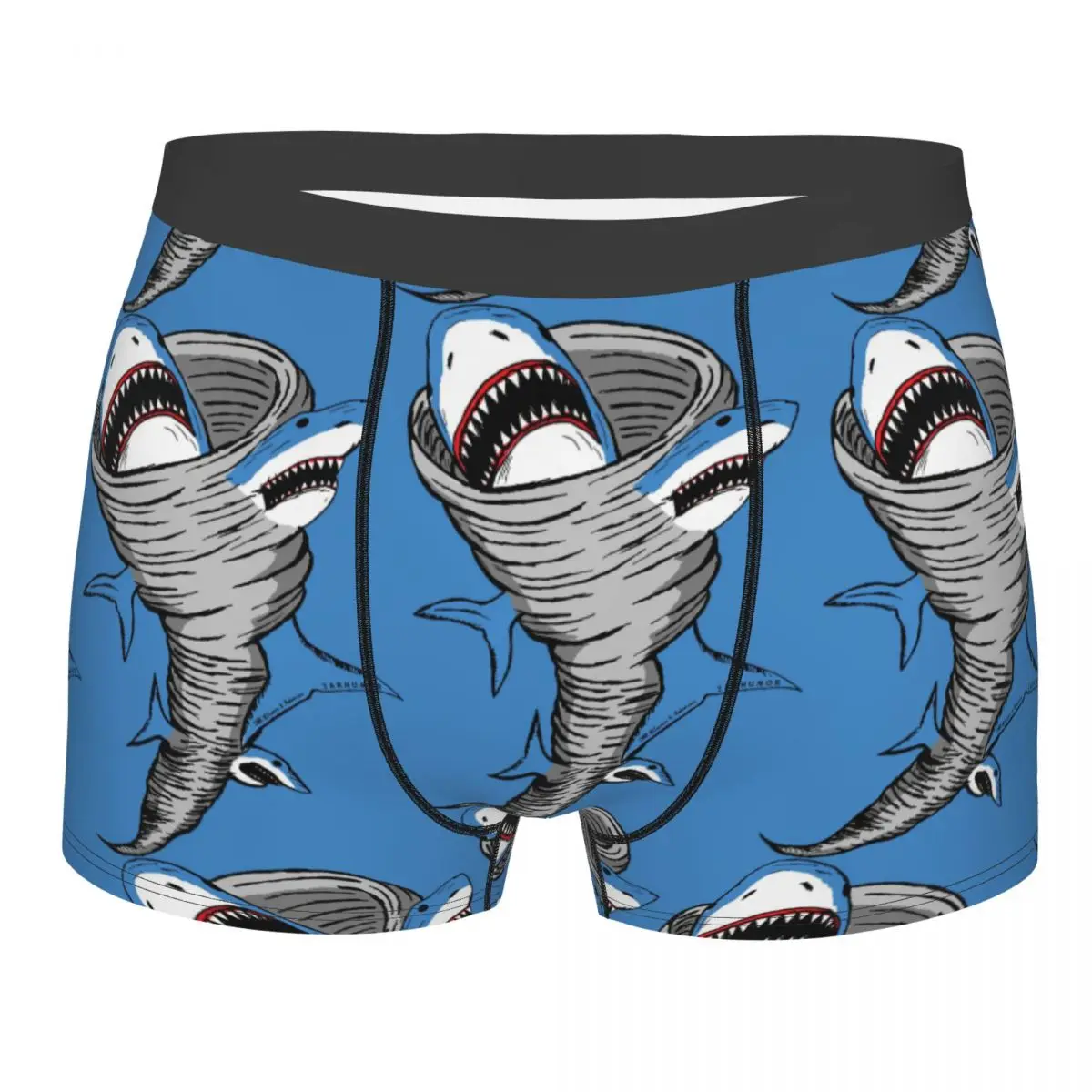 

Эксклюзивное Мужское нижнее белье Tornado Essential Shark Ocean свирепые трусы мужские трусы Мужское нижнее белье удобные шорты Боксеры Трусы