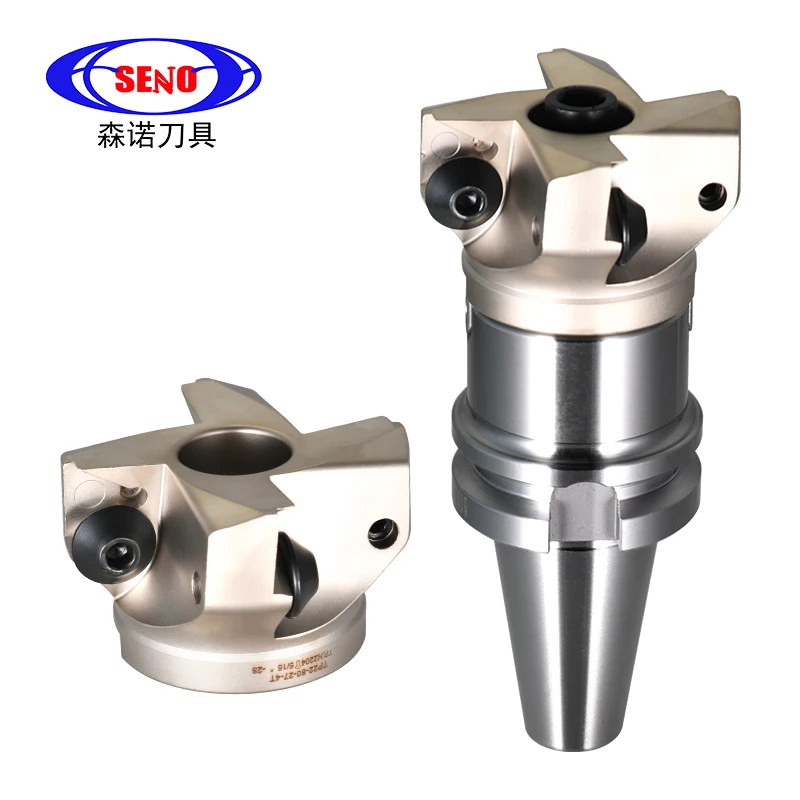 SENO TP16 50-22-3T TP22 63-22 TPKN 커팅 숄더 직각 정밀 밀링 커터 엔드 밀 섕크 바용 밀링 홀더