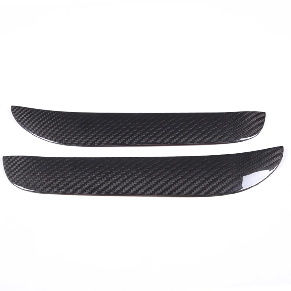 

For Maserati Grecale 2022 2023 Dry Carbon Fiber Car Front Bumper Fog Lamp Cover Decoration Trim Stickers