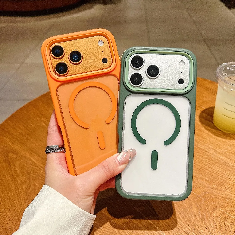 Premium Shockproof Magnetic Case with Magsafe Compatibility - Luxury Clear Protective Cover