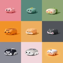 

Cartoon Cute Shiba Inu Dog Silicone Earphone Cases For Apple AirPods 1 2 Pro 3 Headset Box Bag For Air Pods Pro Animal Cover
