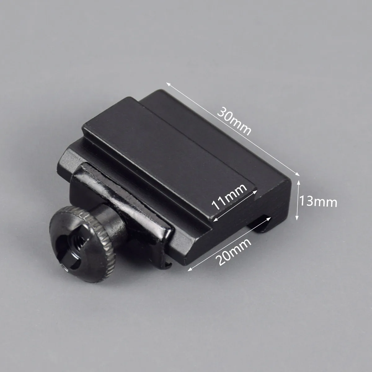 2Pcs/Pair Hunting Scope Mount 20mm to 11mm Base Weaver Picatinny Rail To Dovetail Rail Adapter Base Caza Hunting Accessories