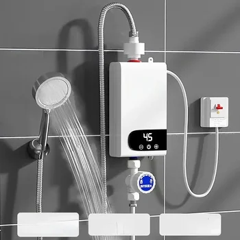 Instant Electric Water Heater Memory Function Frequency Conversion Constant Temperature Water Heating Machine 220V 4500W 1