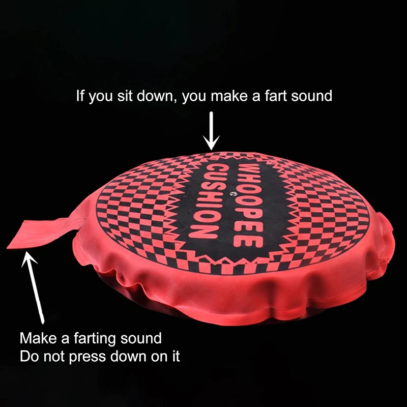 Household Seat Cushion Trick Fart Pad Prank Prop Simulated Farting Sound Teasing Friends Festival Gathering Noise Production TMZ 3