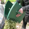 1 Pair Leaf Hand Rakes Leaf Collector Rubbish Pick Up for Yard Garden Cleaning Collector Waste Rubbish Grabber Garden Yard 1