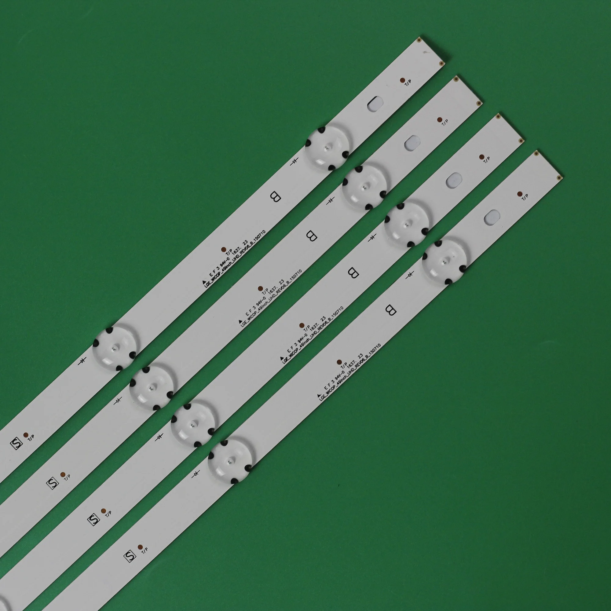 Polegada Led Backlight para lg 49lg61ch-ck 49uf640-za 49uf6407 49lf510v Lge-wicop49inch-uhd-rev06-a B150710 Nc49odue-sadp2 Pcs 49 - Imagem 2