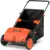 21 Adjustable Lawn Sweeper with 3.5 Cubic Ft. Hopper for Leaves, Grass, and Debris 1