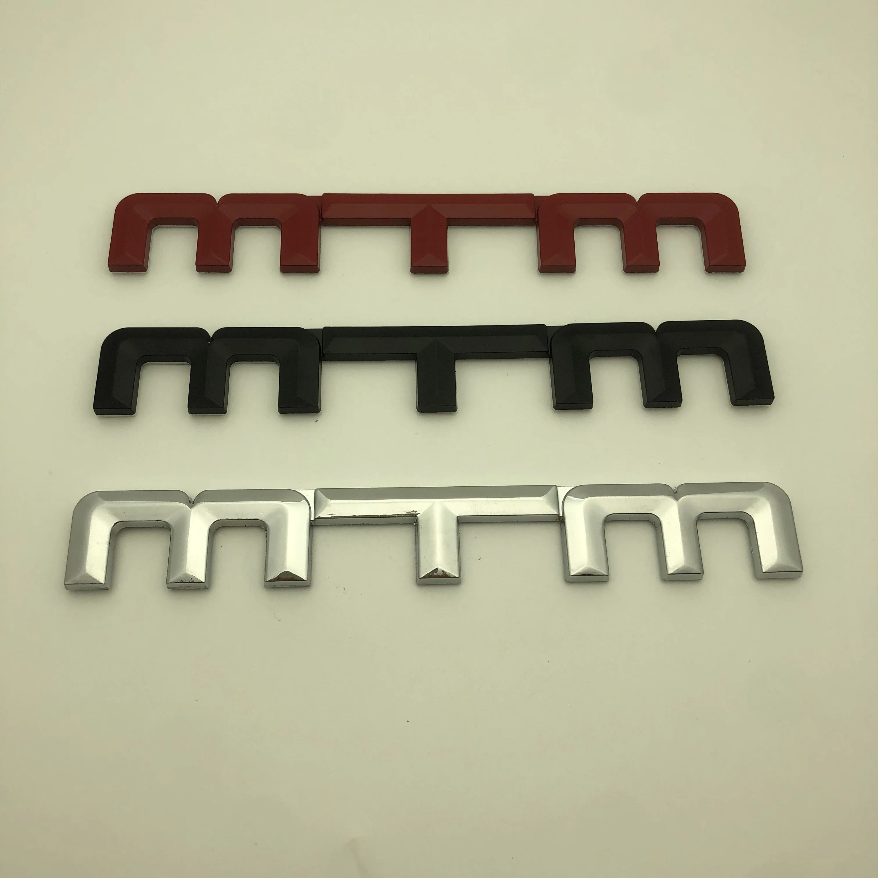 

1Pcs 3D Metal MTM Emblem Sticker Logo Car Side Badge Emblem Sticker Car Body Auto Rear Trunk Decal Accessories Car Styling