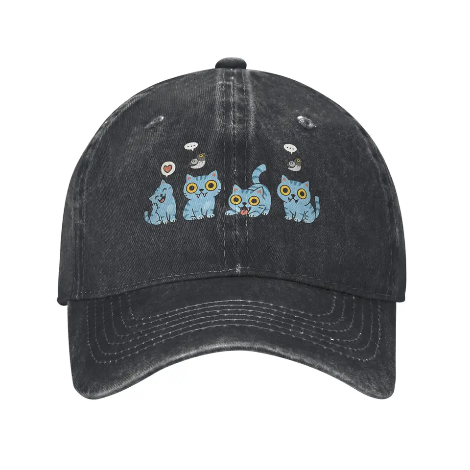 K-POP/アジア [LAYOVER]CAP (navy) Kpop Demon Hunters Blue Tiger Trucker Hat Accessories For