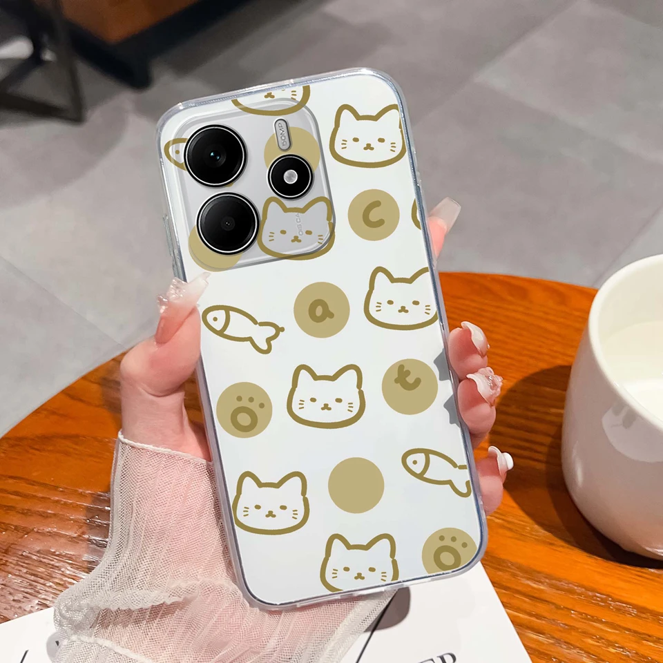 Love Heart Butterfly Transparent Shockproof Anti-Fingerprint Case