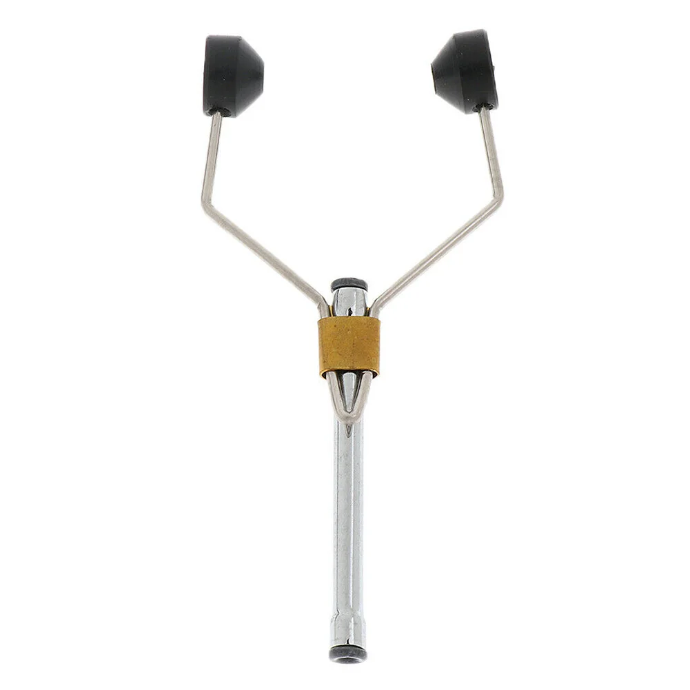 

1pc Fly Fishing Reel Stainless Steel Fly Tying Tool Materials Ceramic Bobbin Holder Delrin Feet Strong Grip Corrosion Resistance