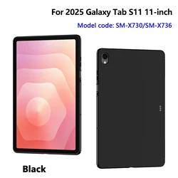 Silicone TPU Soft Tablet Protective Case - 11 Inch - Tab S11 11 - inch (Black)