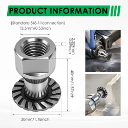 Versatile Diamond Cutter Blade with Removable Flange (30mm)