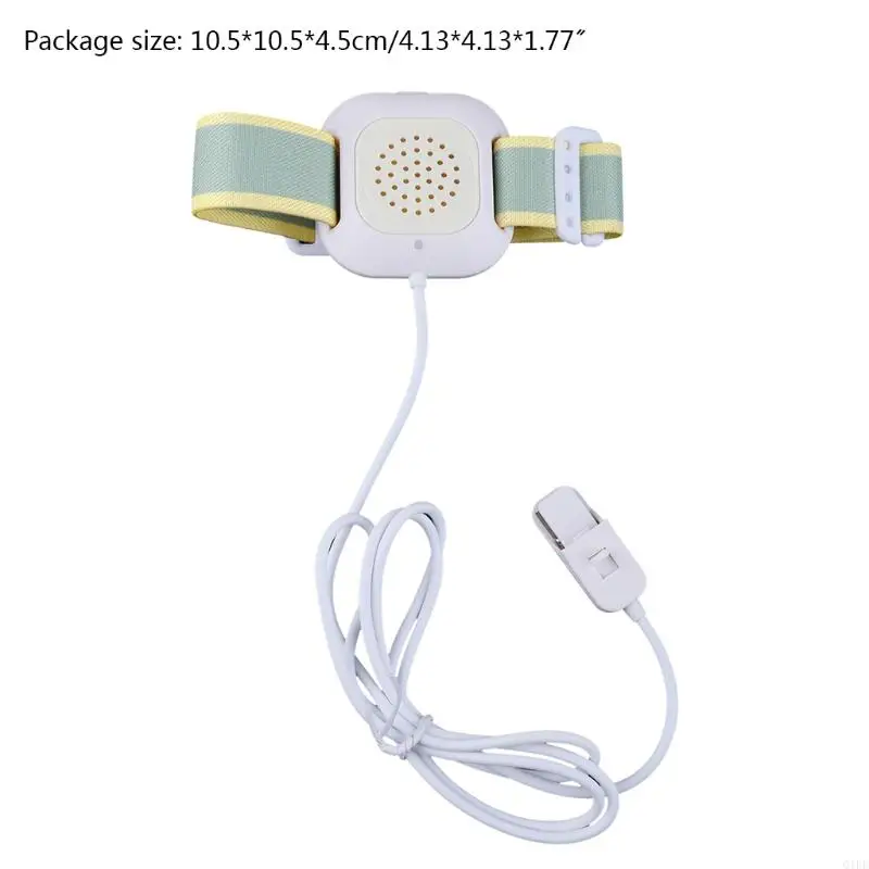 Q1FE Arm Wear Bed Wetting Alarm Bedwetting Enuresis Urine for Infant Toddler Kids Elderly Adult