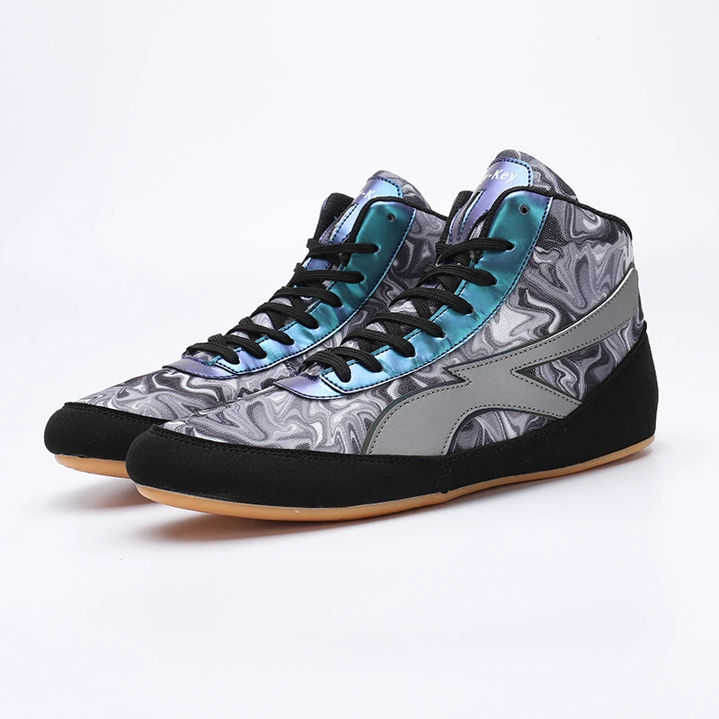 Men And Women Wrestling Boots Brand Designer Indoor Sports Shoes Unisex Brand Designer Boxing Shoes Man Size 36-45