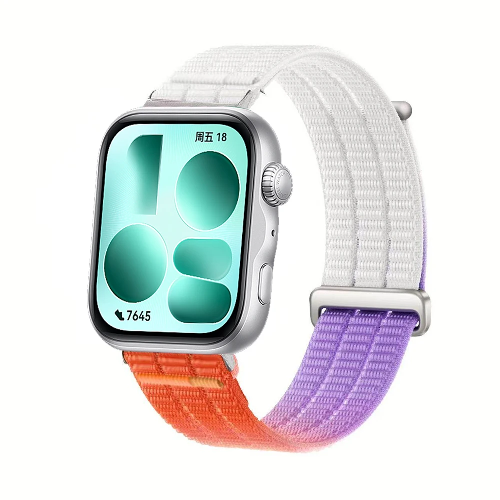 Breathable Sport Nylon Smartwatch Band Bracelet