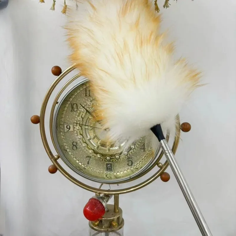 250cm Extendable Delicate Wool Dusting Brush for Cleaner Sofa Car Dust Floor Gap Bendable Brush Home Household Tools 5pcs/sets