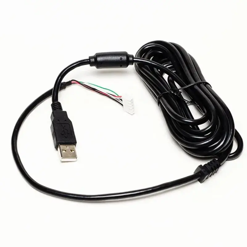 PS4 호환용 아케이드 스틱용 교체용 USB 케이블 2개 - 아케이드 프로 N 파이팅 엣지 VEWLIX 프리미엄용-[PRDSB-JU]