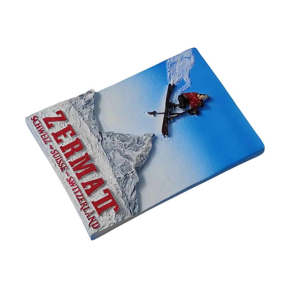 Zermatt Zwitserland Koelkastmagneet reizen 3D souvenir