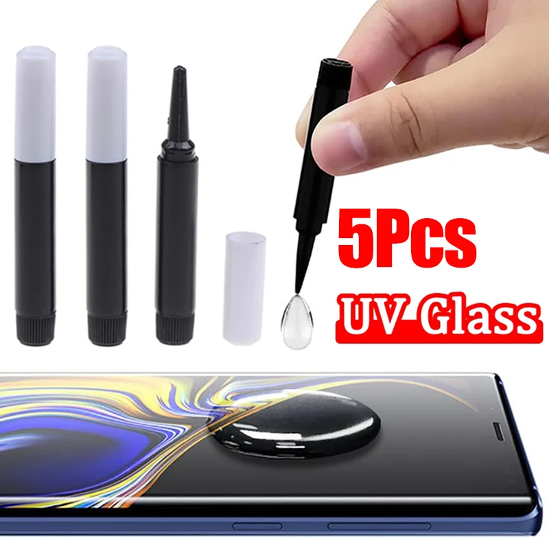 

UV Tempered Glass Glue Screen Protector For All Mobile Phone Adhesive 3D Curved Tempered Glue Edge Full Cover Glass Glue
