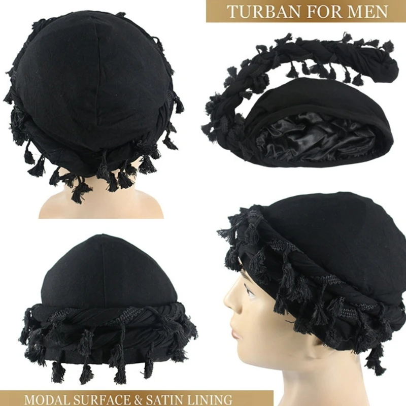 Men Head Wrap Sweat Wicking Pirate Hat Climbing Riding Sports Headwear Dropship