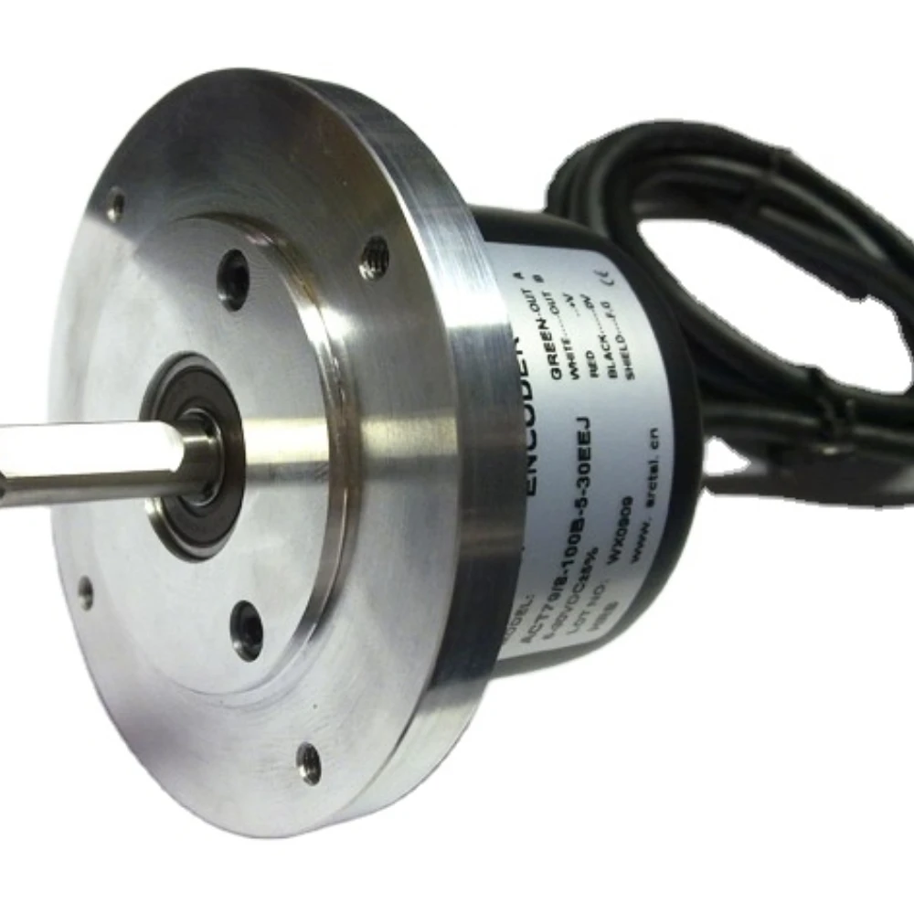 

Разнообразие выходных цепей не является обязательным, выходной способ-розетка, а кабель выключается в боковом инкрементном кодировщике