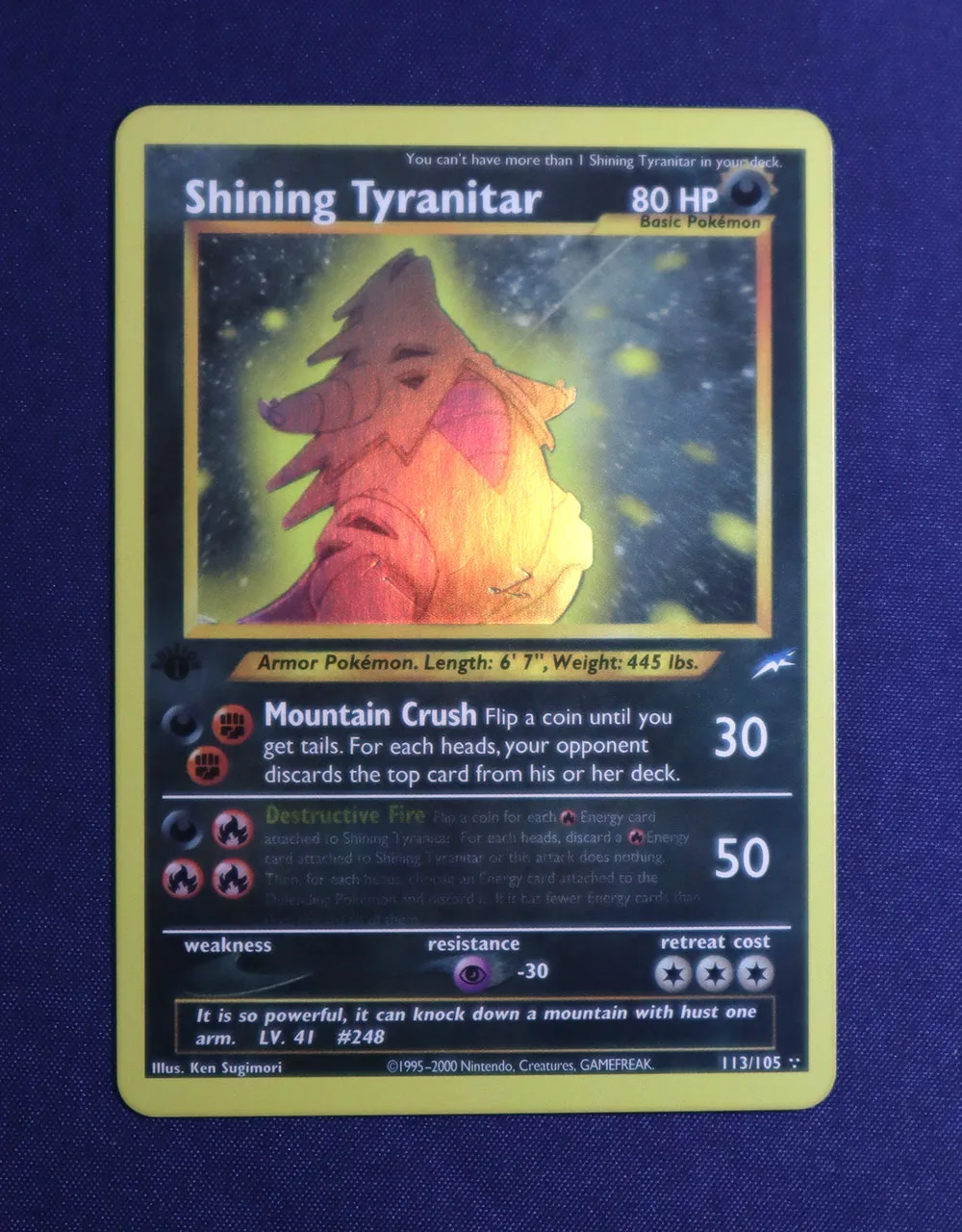 Coleção Pokémon Foil Flash Cards, Lugia, Neo, Shining, Mewtwo, Destiny,  Clássico, Jogo, Coleção, PTCG, Cartas, 1ª