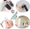 6Pcs Stainless Steel Ear Digging Spoon Leather Cover Cleaner Scoop Double-Headed Spiral Cleaning Health Care Ear Picking Tool 5