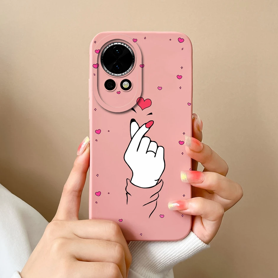 Cute Funny Expression Liquid Silicone Shockproof Phone Case Cover