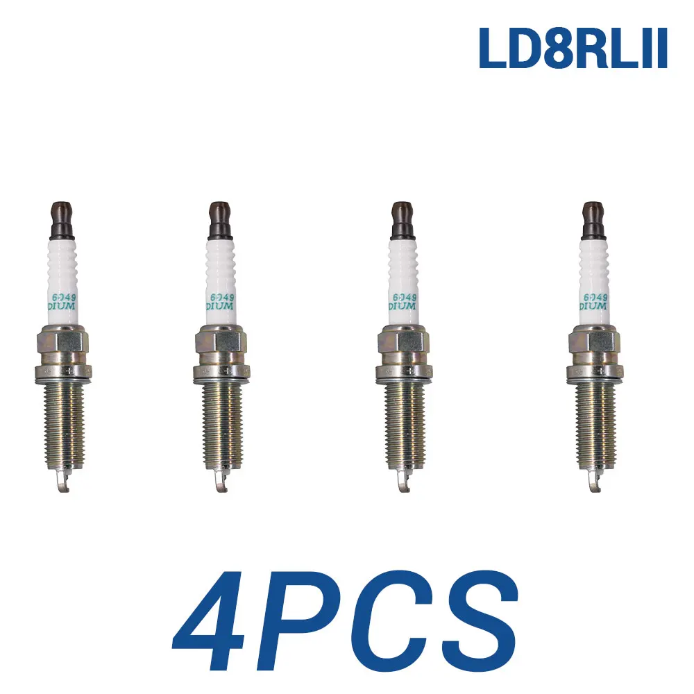 トーリク 2-8PCS Replace for Denso ZXE24HLR7 for VOLVO 31673604 Spark
