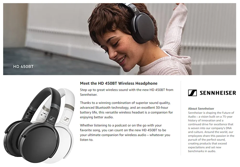 Sennheiser Steps Up with New HD 450BT and HD 350BT Wireless Headphones