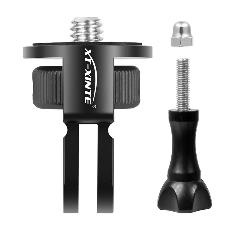 Support vélo GripTight pour smartphone et GoPro, stabilisateur de mouvement visible en gros plan.