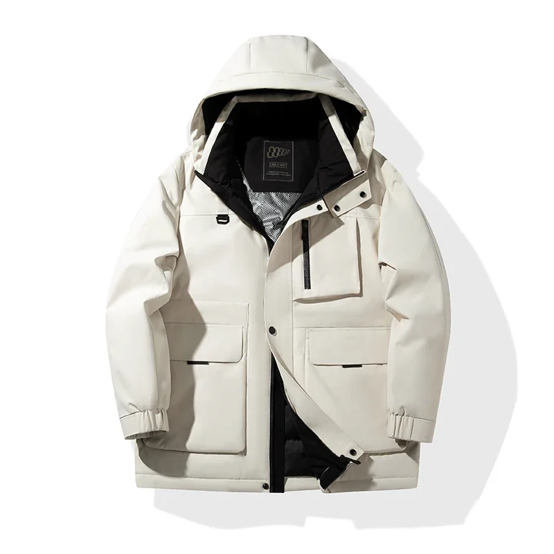 thumbnail image 1 of Chaqueta de plumón de lujo para hombre, ropa de diseñador, chaquetas de plumón de pato para hombre, chaquetas de hombre acolchadas, abrigo frío para hombre para invierno, saco informal para hombre, 1 of 4