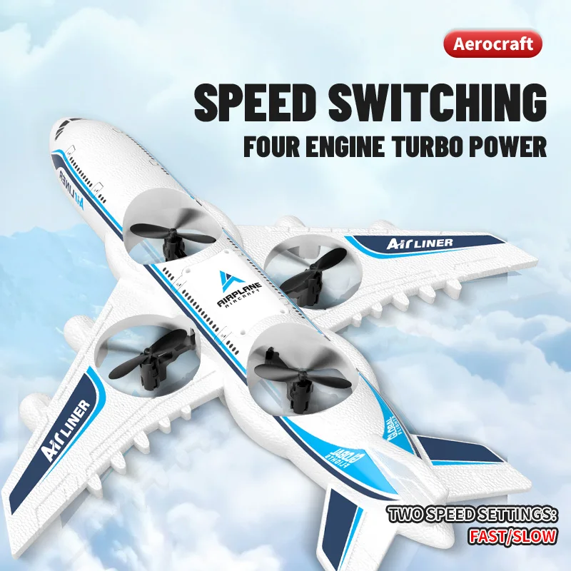 Foam RC Plane Drone Toy with 2.4G Remote Control